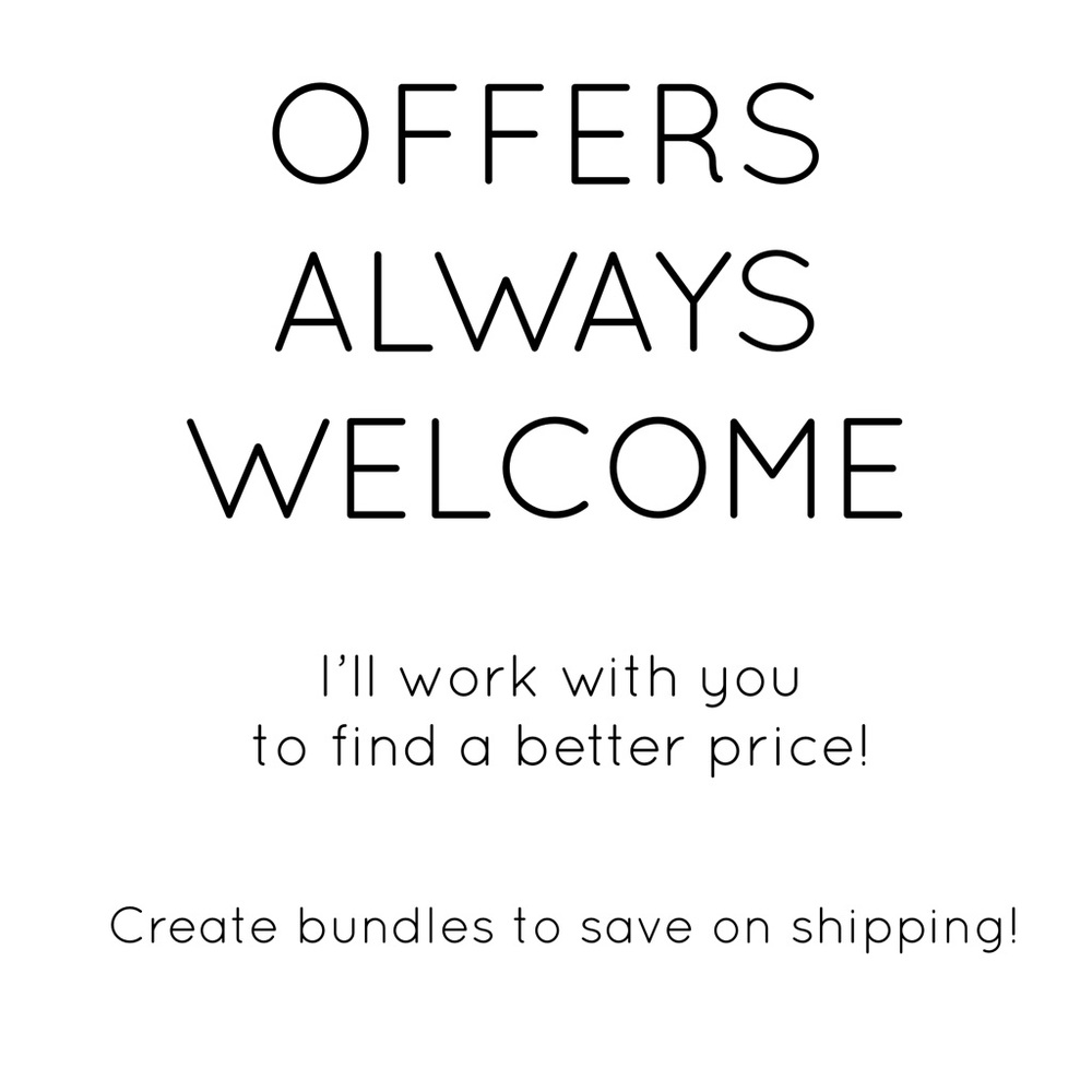 Offers & Bundles Welcome!